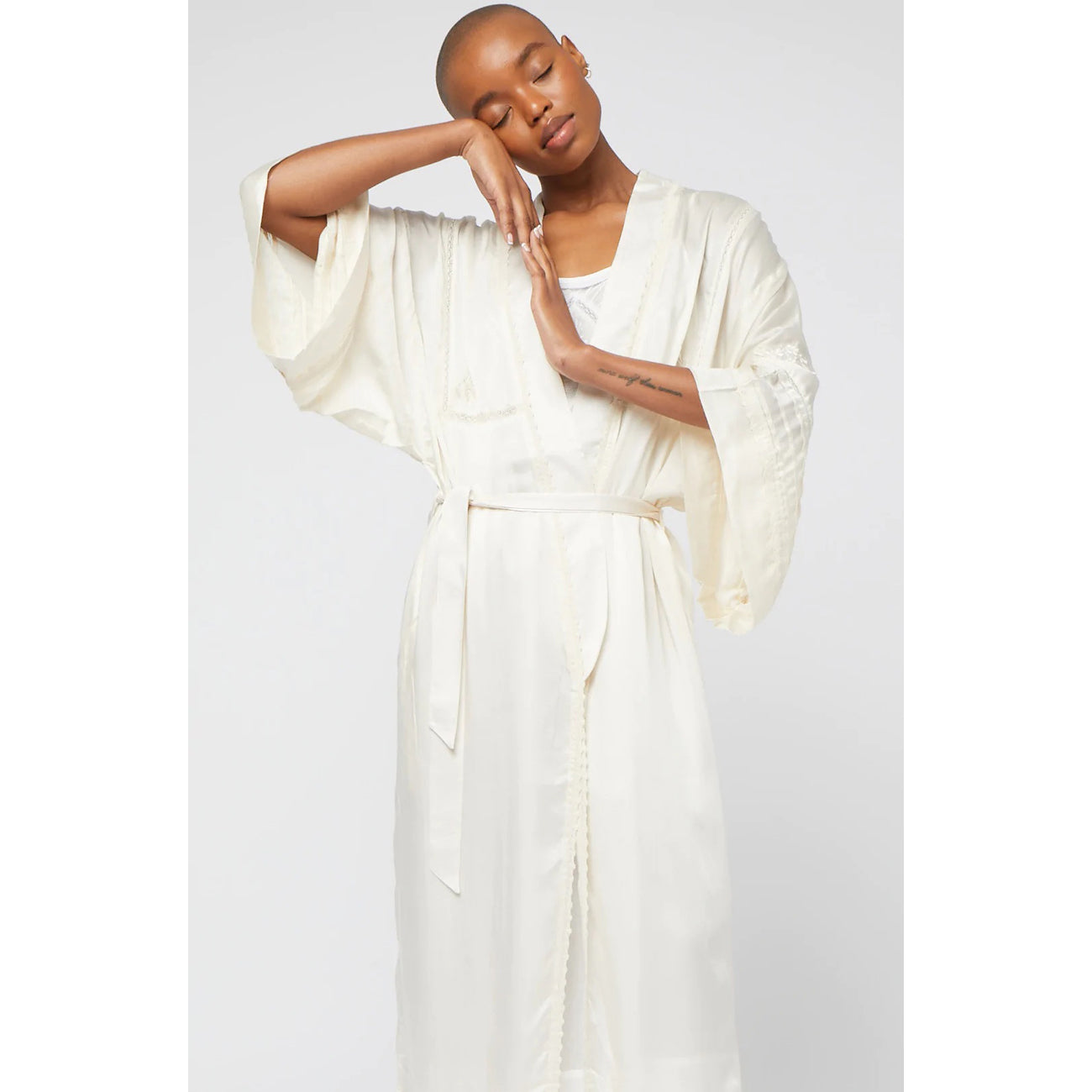 primrose kimono in oyster