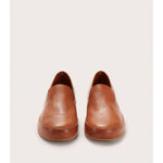 hand sewn slipper rubber in tan