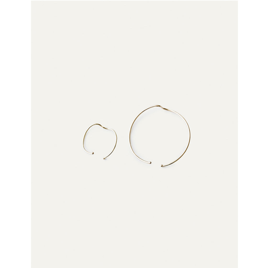 small moon earrings