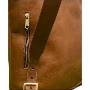 harvest backpack in tan