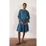 langer dress in organic cotton denim