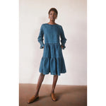 langer dress in organic cotton denim