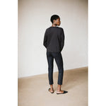 long sleeve tee in noir