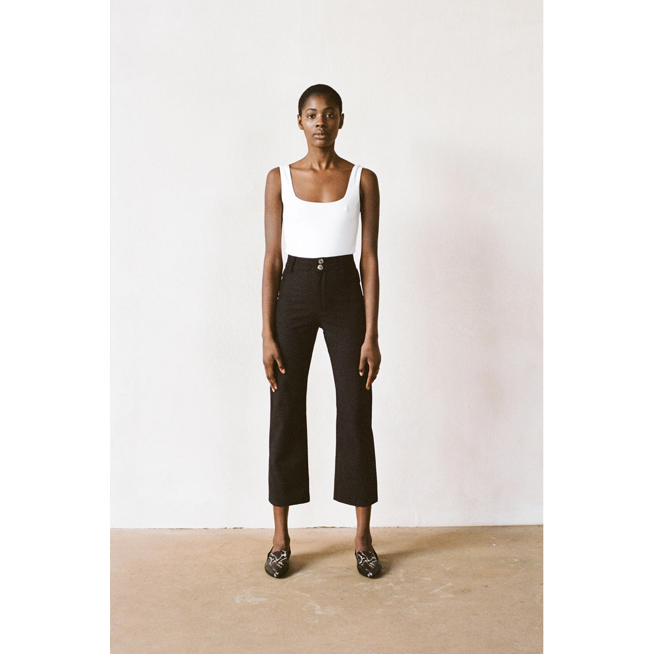 luna pant in noir