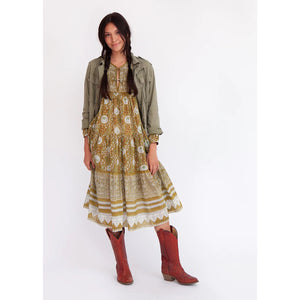 yamini booj dress in camo