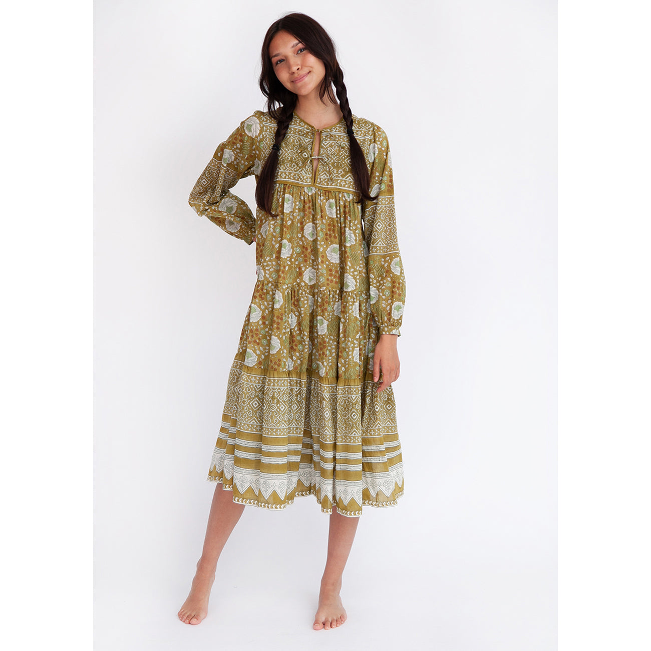 yamini booj dress in camo