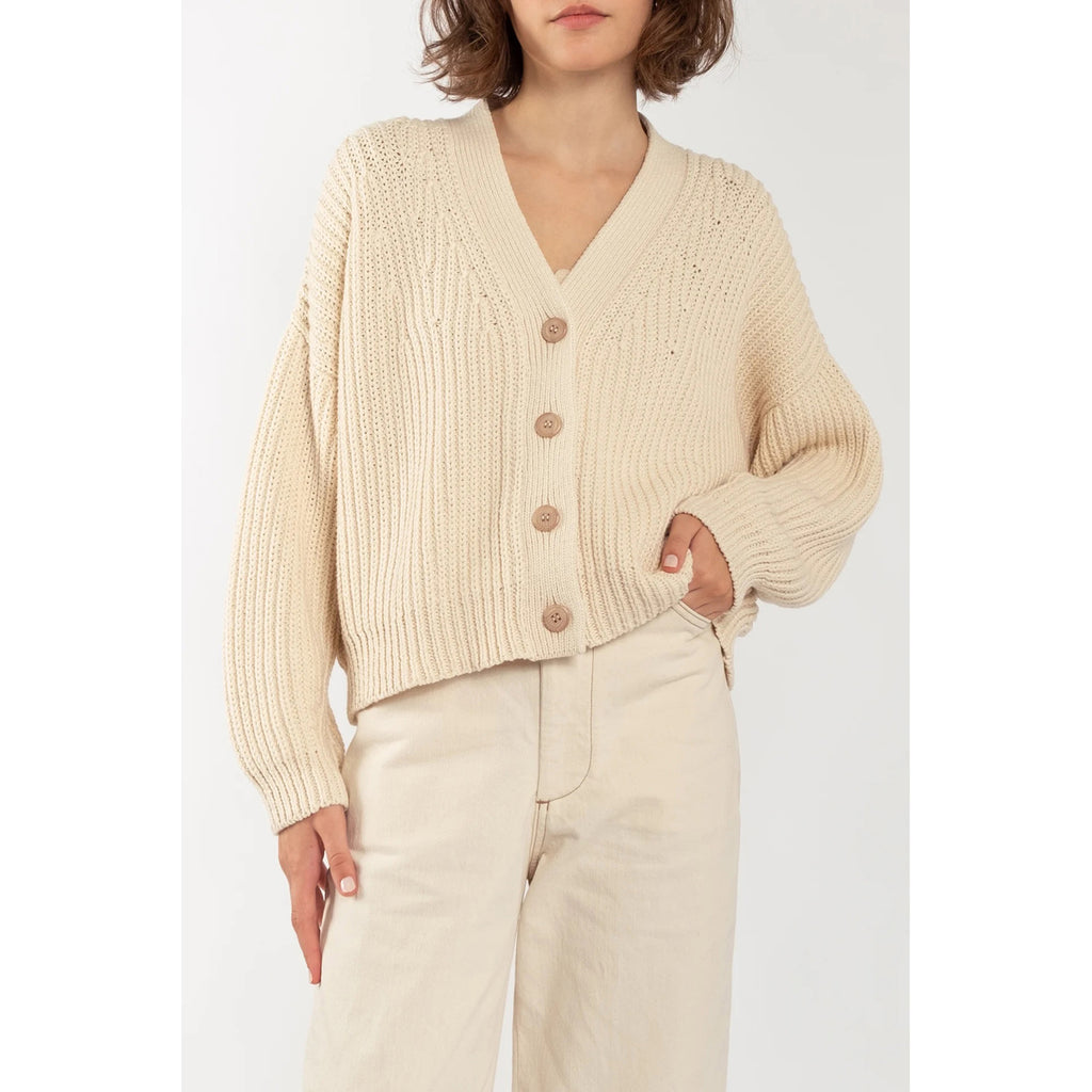 quin cardigan in cream