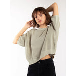 mesh tee in mist