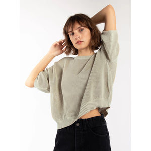 mesh tee in mist