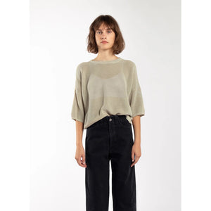 mesh tee in mist