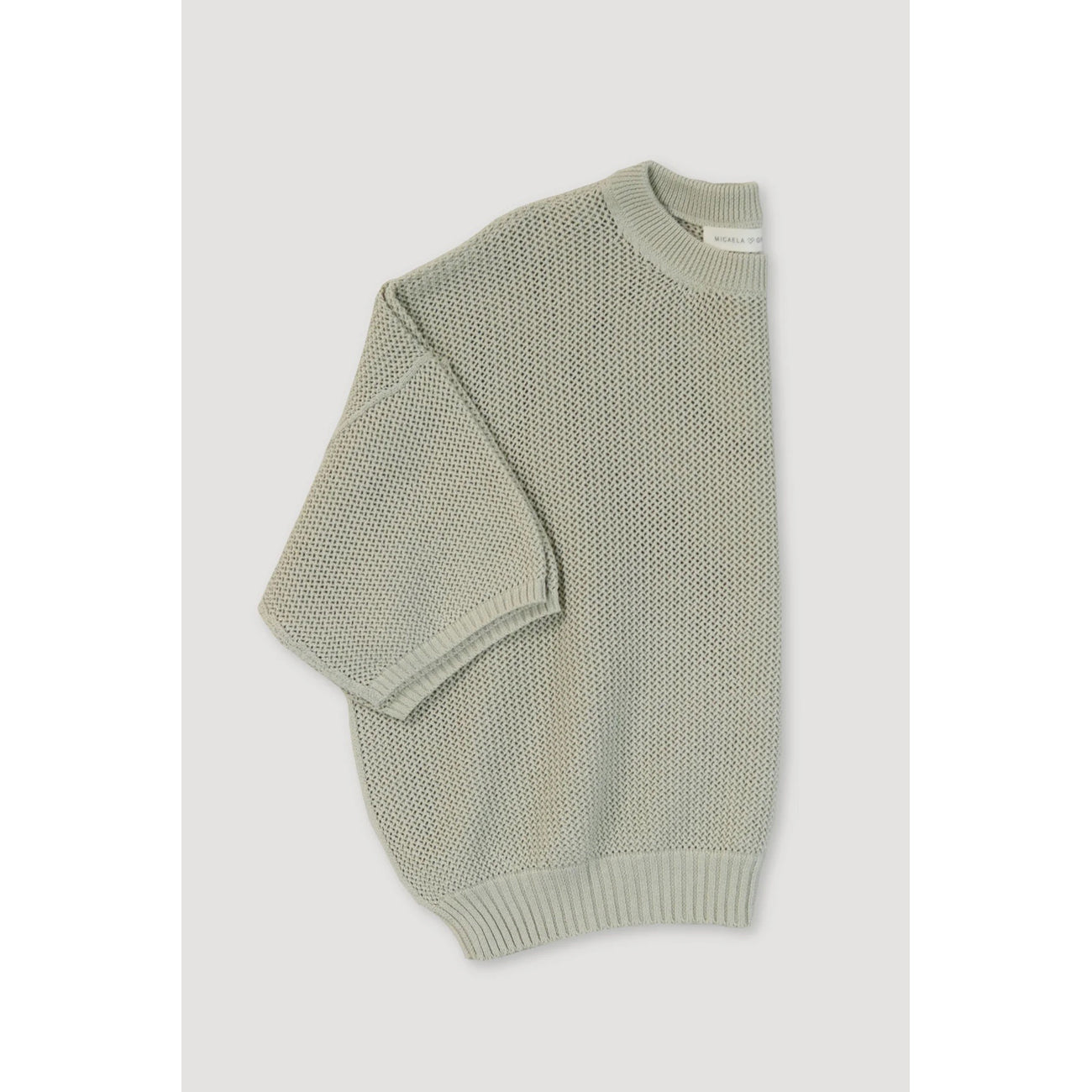 mesh tee in mist