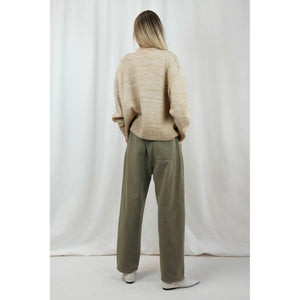 nico pant in dark olive