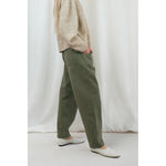 nico pant in dark olive