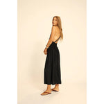 bella skirt in black silk