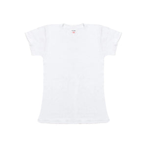 1960s tee in optic white