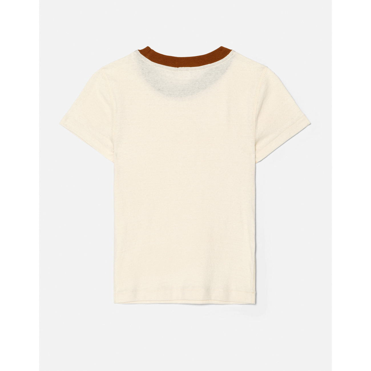 90s tee in vintage ivory + sienna