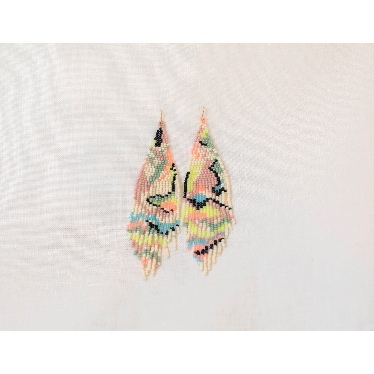 marble multi earrings