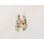 marble multi earrings