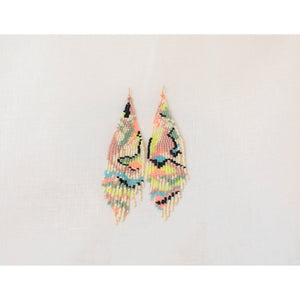 marble multi earrings