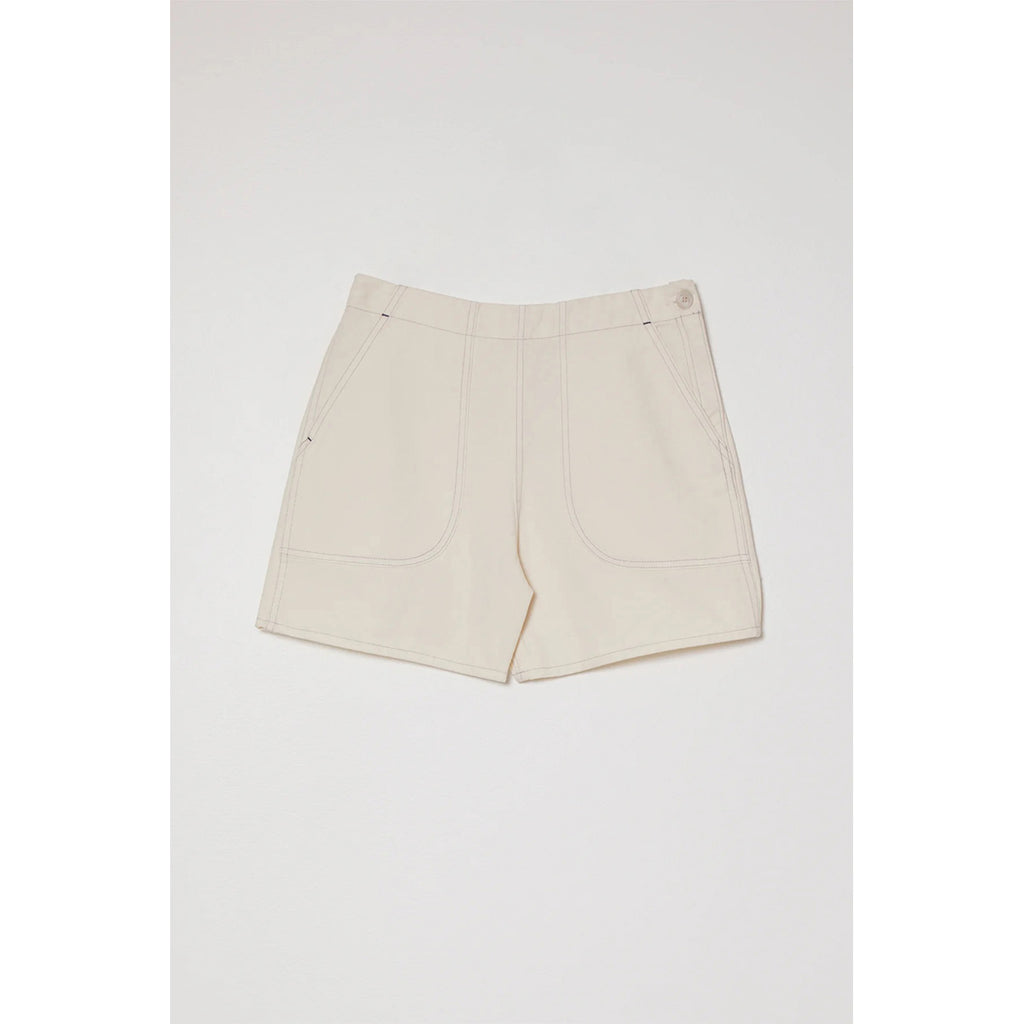 freja short in antique white