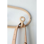 trio coat rack in speckled