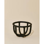 moth fruit bowl in matte black