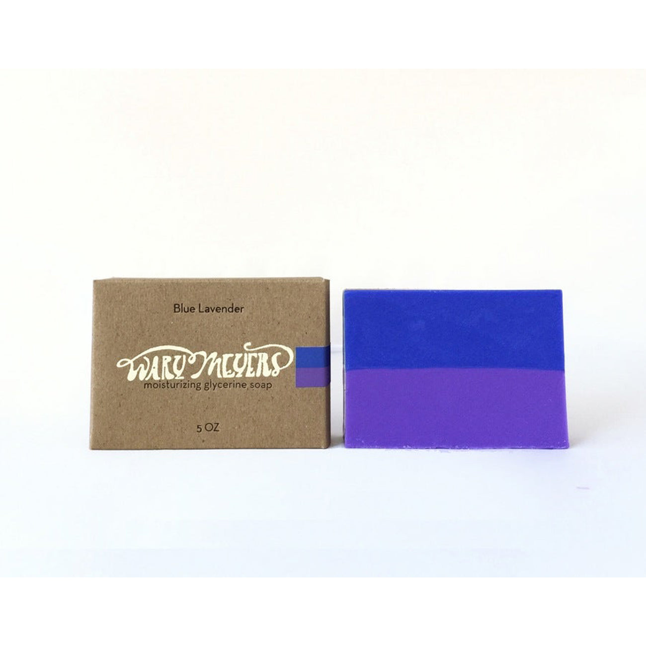 blue lavender soap