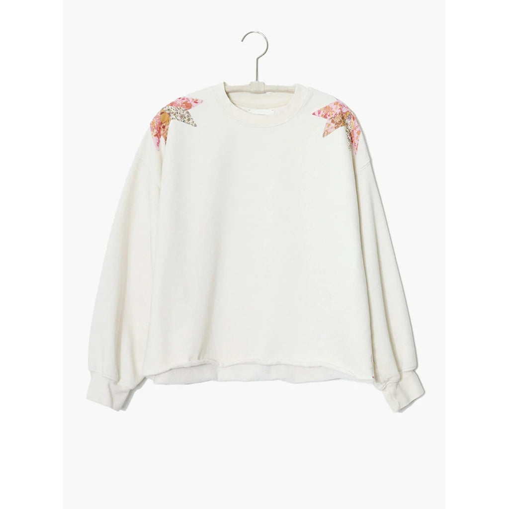 estella sweatshirt in snowdrop