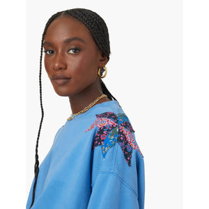estella sweatshirt in blue lotus