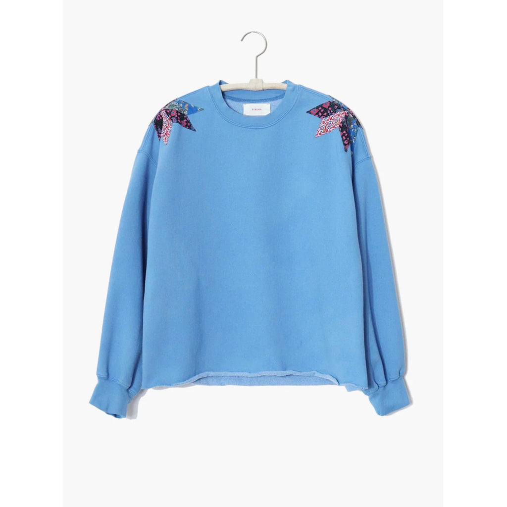 estella sweatshirt in blue lotus