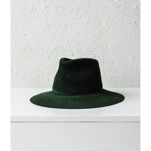 wakefield in forest velour felt