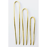 classic brass hair pin