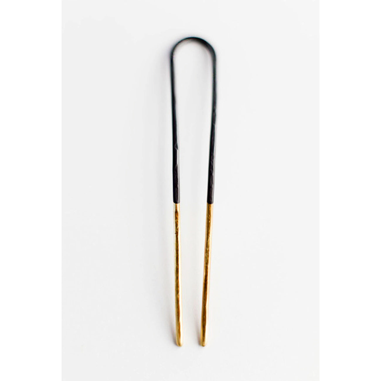 brass equinox hair pin