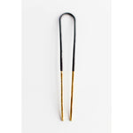 brass equinox hair pin