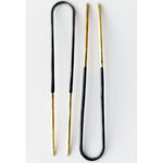 brass equinox hair pin