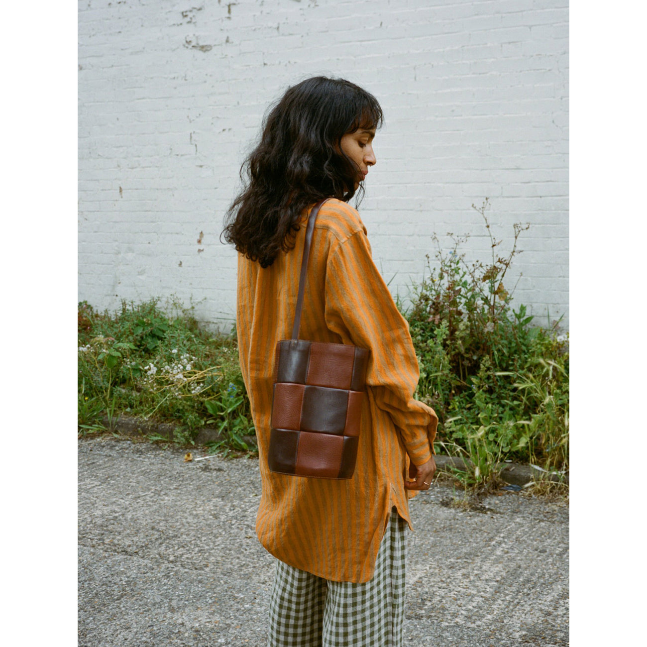 Cawley Large Bucket Bag in Tan/Brown – a case of you