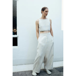 babouche in ivory
