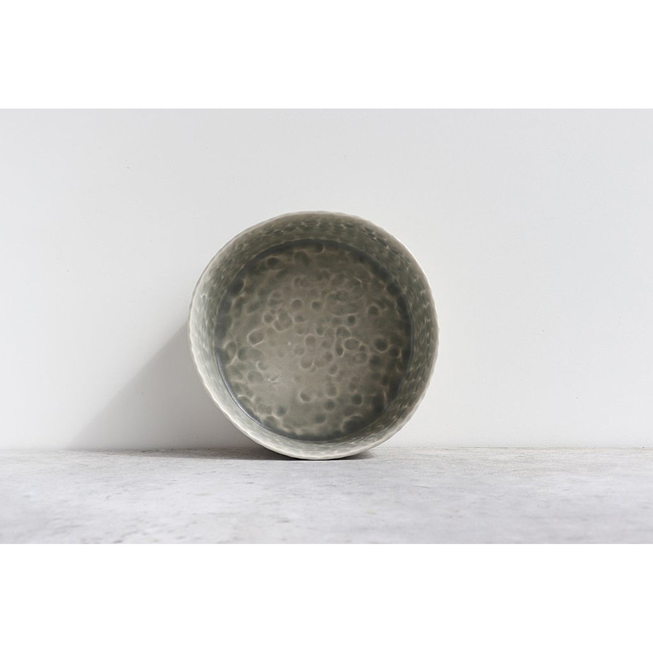 serving bowl in seafoam