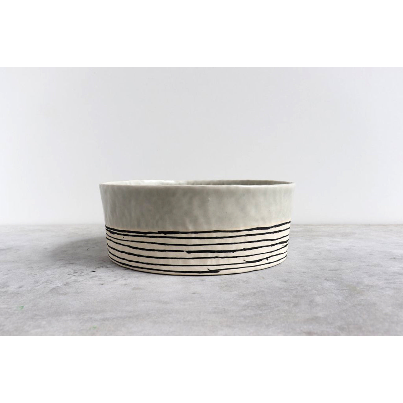 serving bowl in seafoam