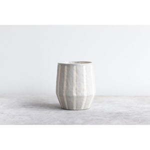 pinstripe tumbler in fog