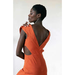 belén dress in yam