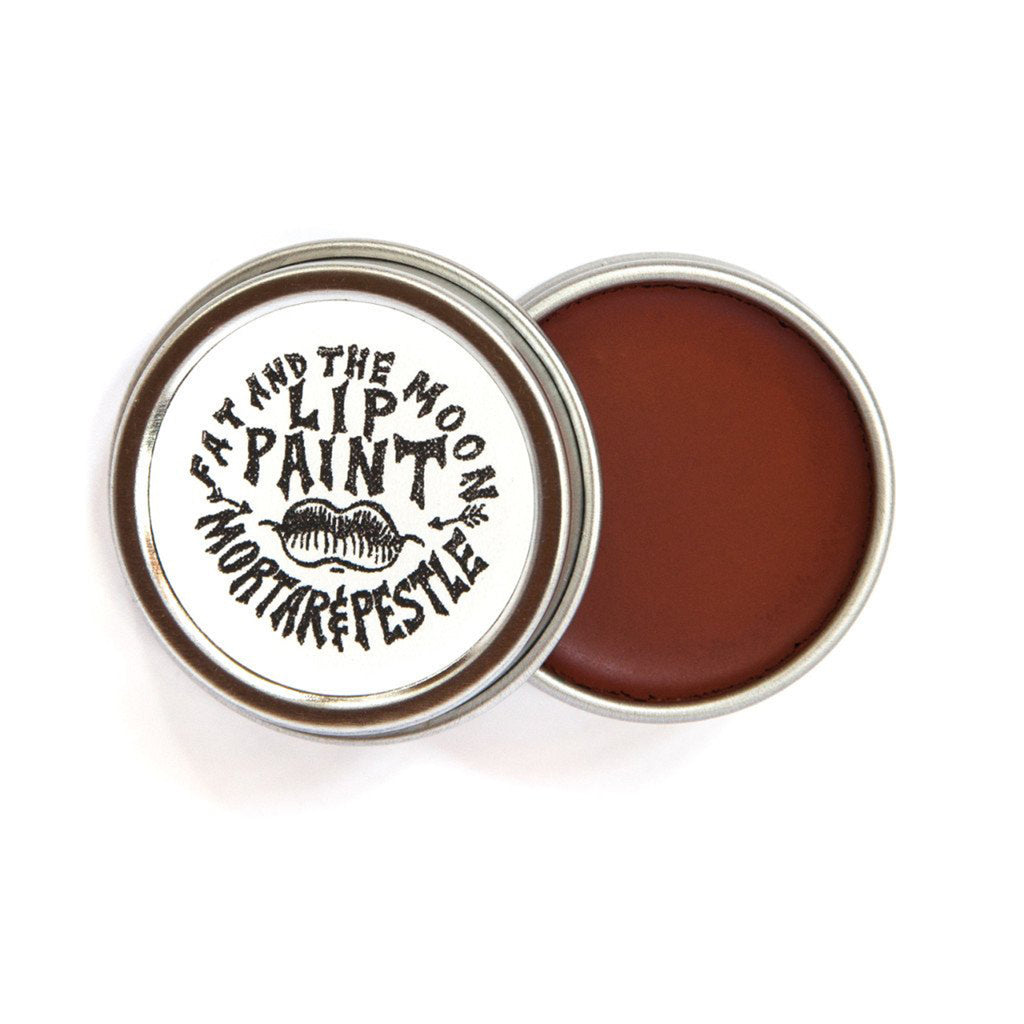 mortar & pestle lip paint