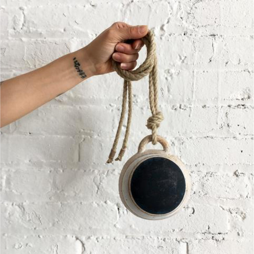 domed jingle bell: moon phase