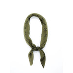 1930's bandana in avocado