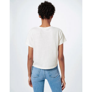 1950s tee in vintage white