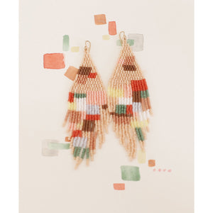 patch earrings