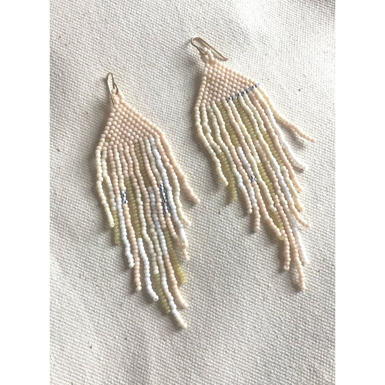 peach blossom earrings