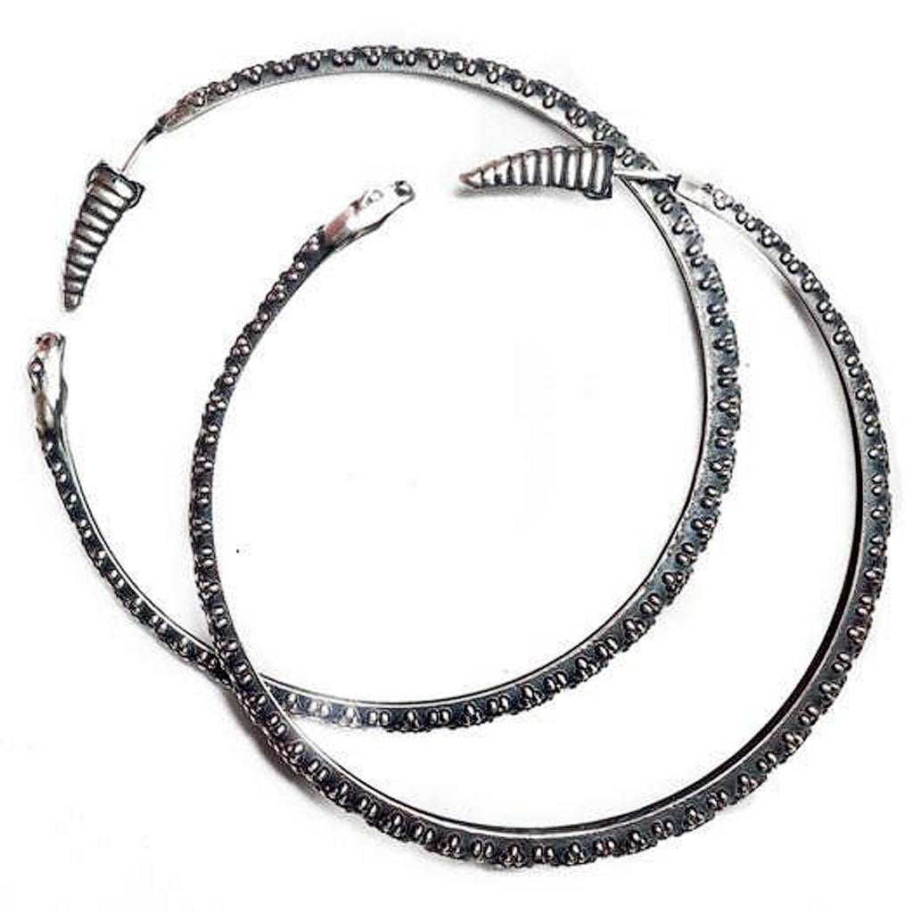 Peyote Moon Ouroboros Hoops