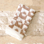 linen napkin in sunrise