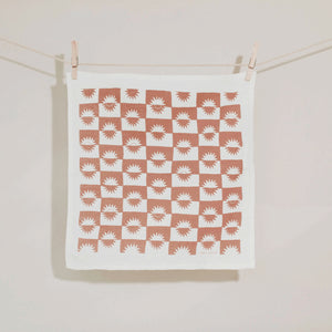 linen napkin in sunrise